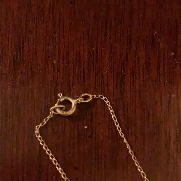 Silver, yellow gold and diamond accent pendent - Picture 8 of 8